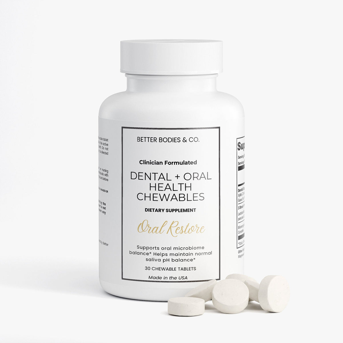 Dental + Oral Health Chewables