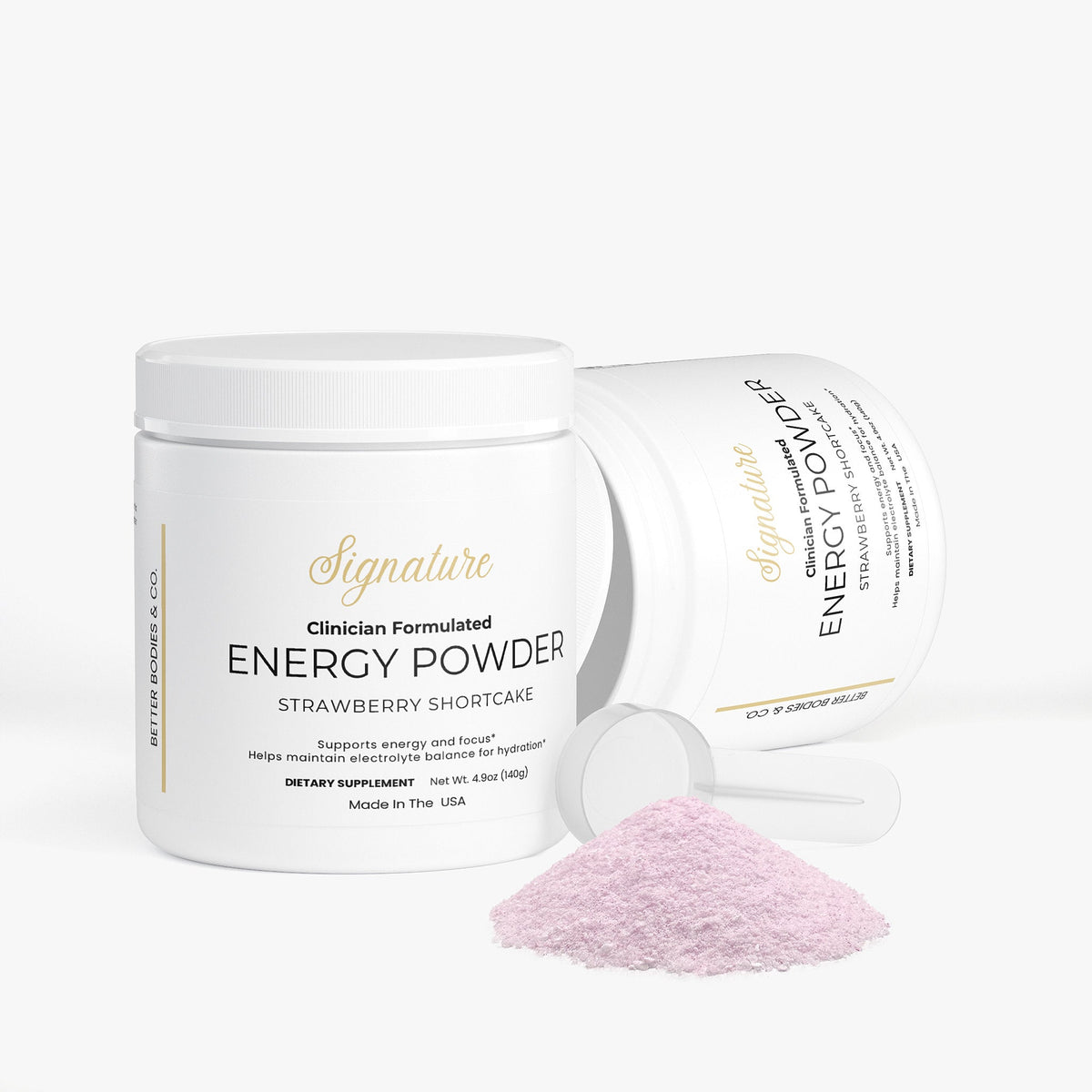 Energy Powder (Strawberry Shortcake)