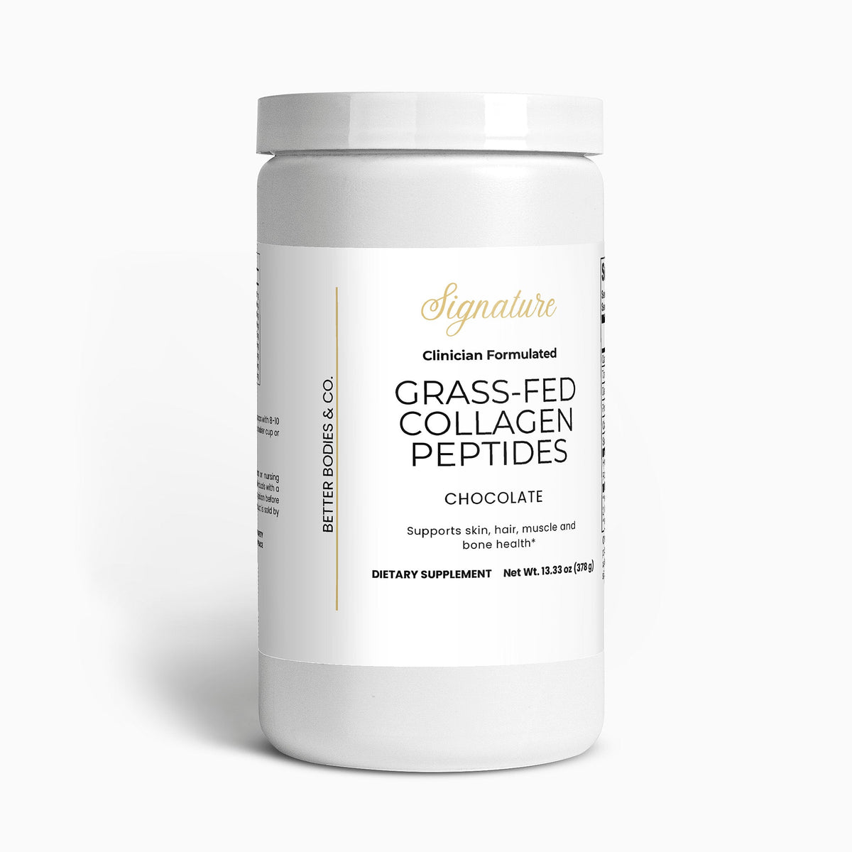 Grass-Fed Collagen Peptides Powder (Chocolate)