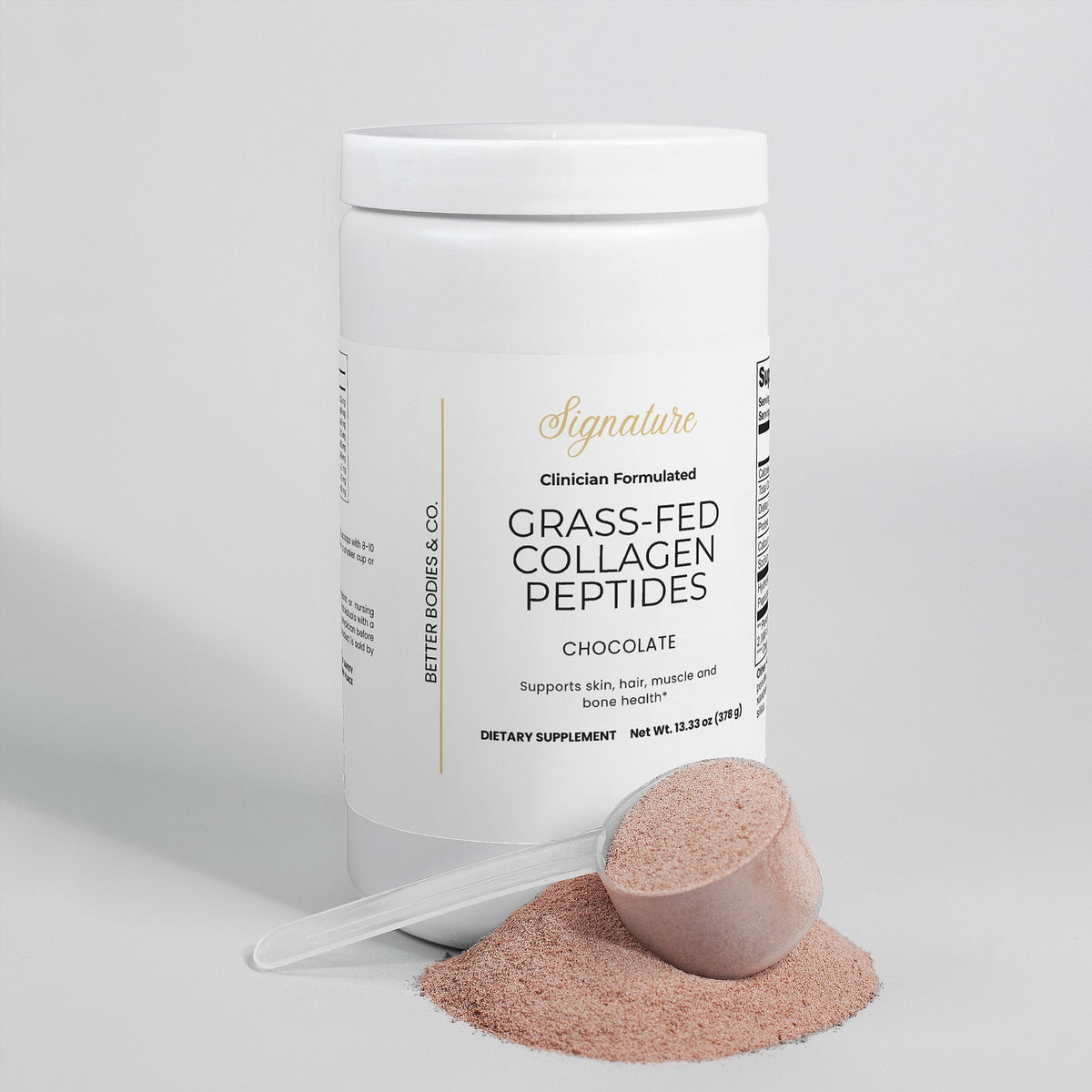 Grass-Fed Collagen Peptides Powder (Chocolate)