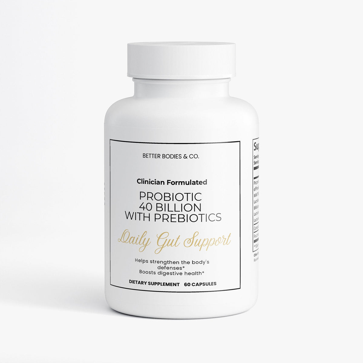 Probiotic 40 Billion with Prebiotics