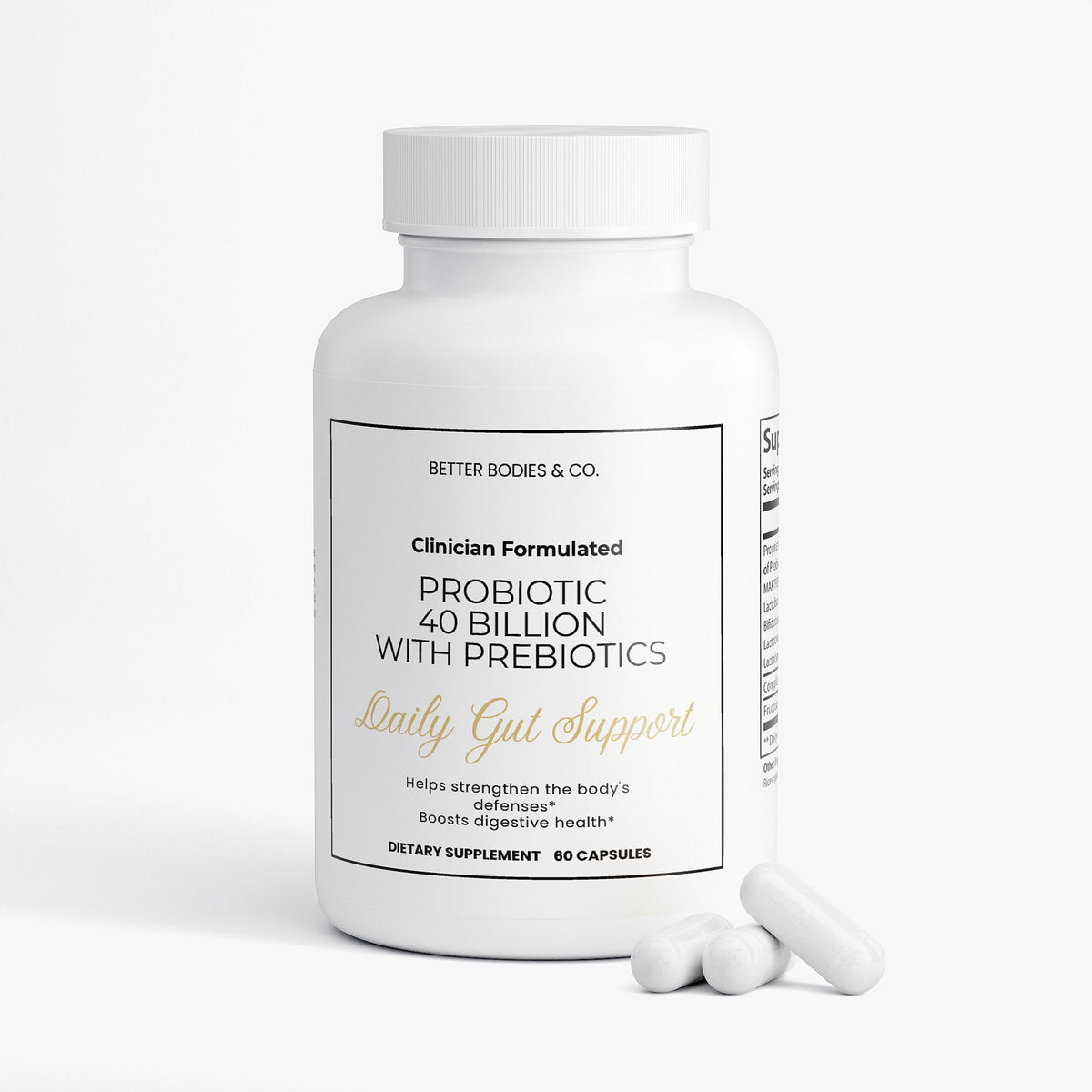 Probiotic 40 Billion with Prebiotics