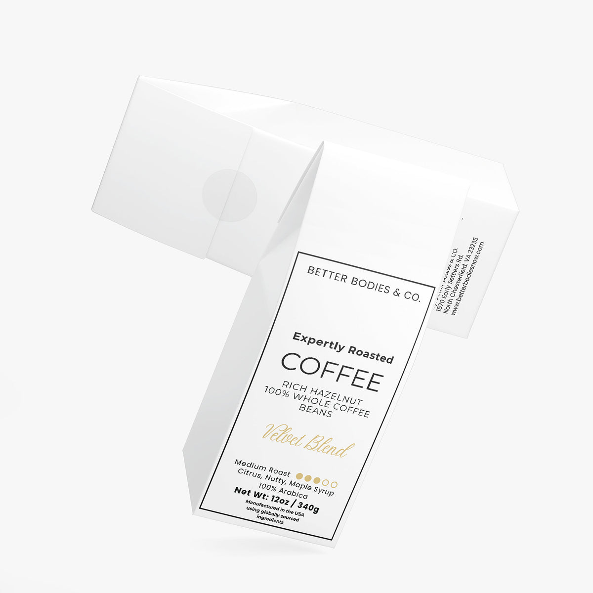 Rich Hazelnut Coffee (Medium Roast)