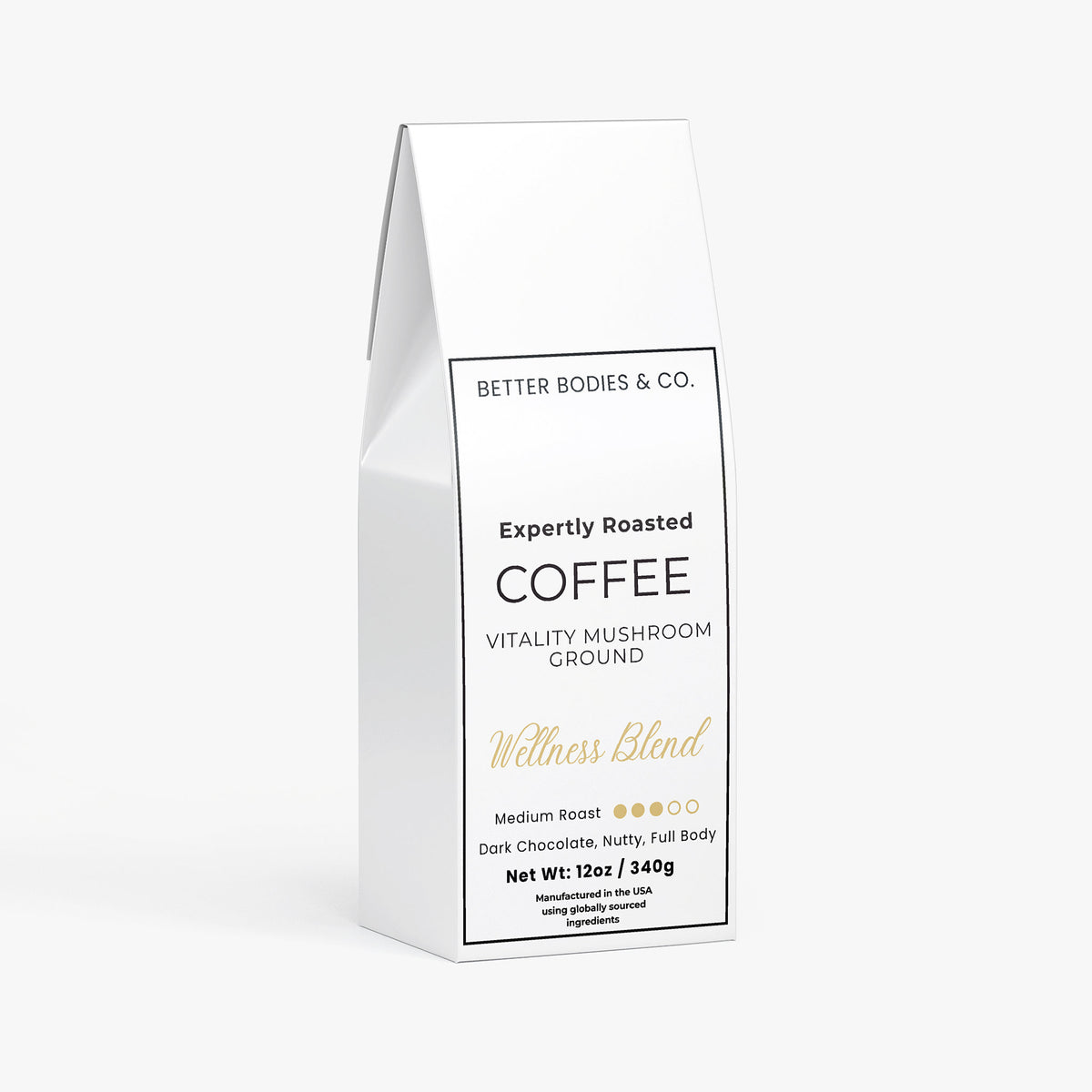 Vitality Mushroom Coffee (Medium Roast)