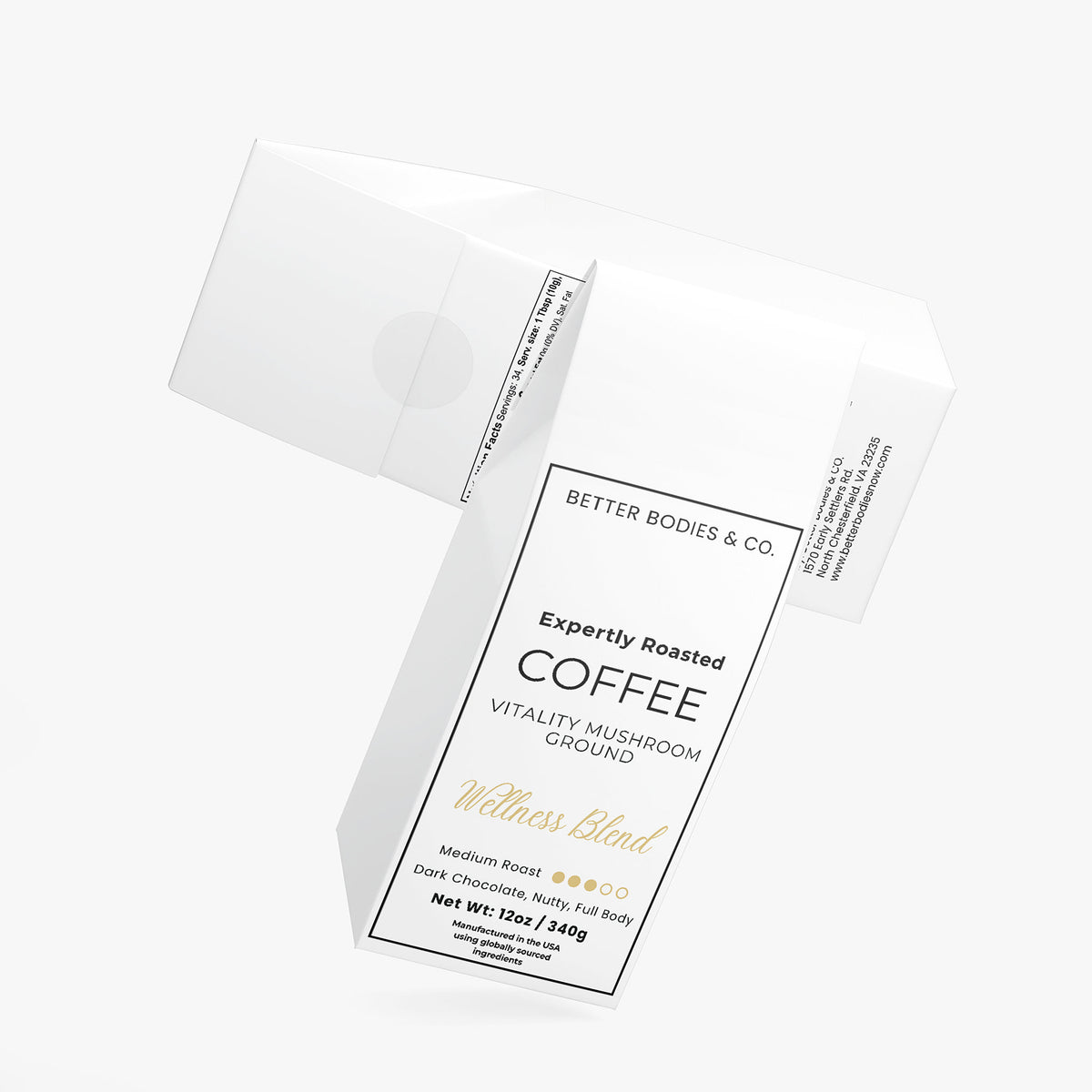 Vitality Mushroom Coffee (Medium Roast)