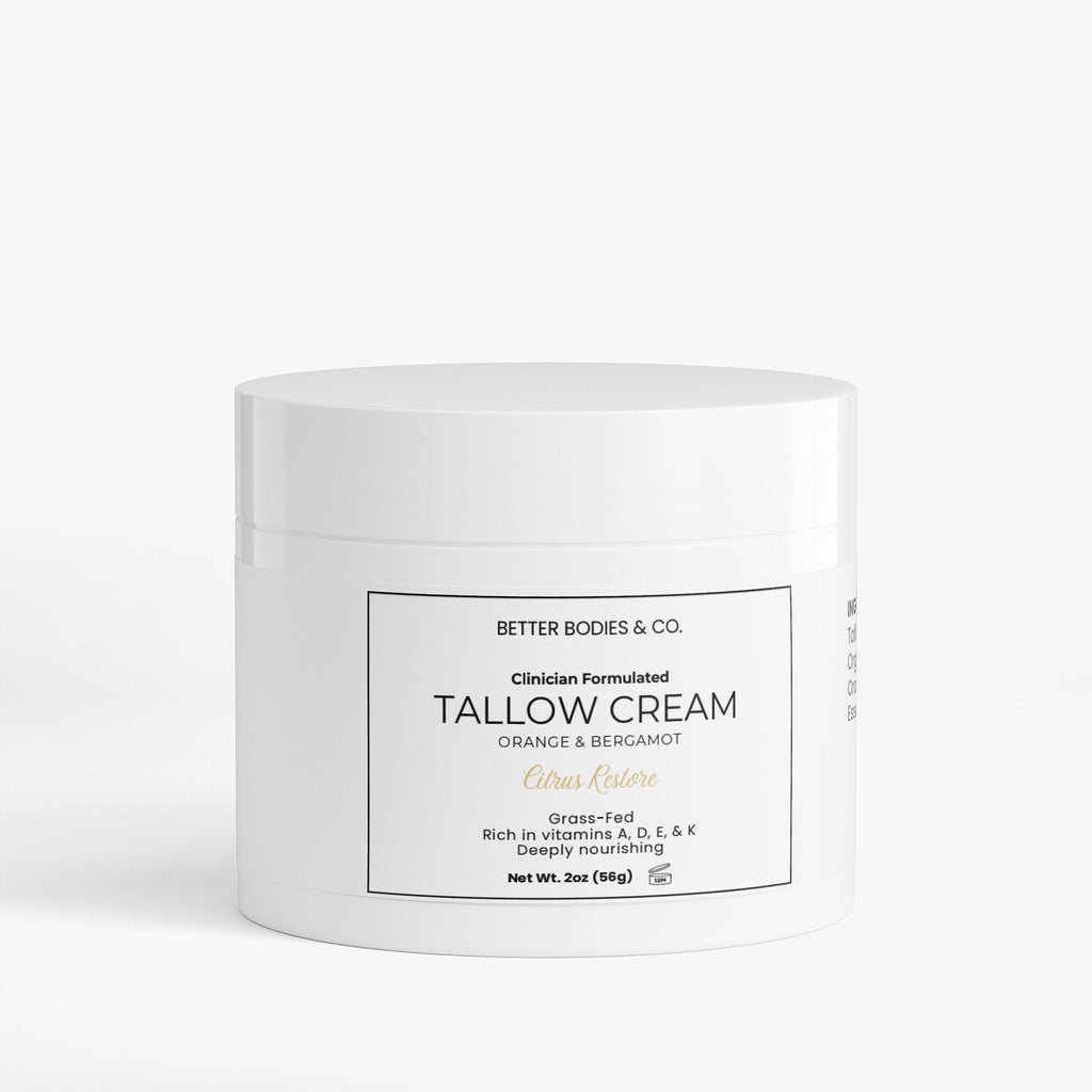 Tallow Cream Orange & Bergamot