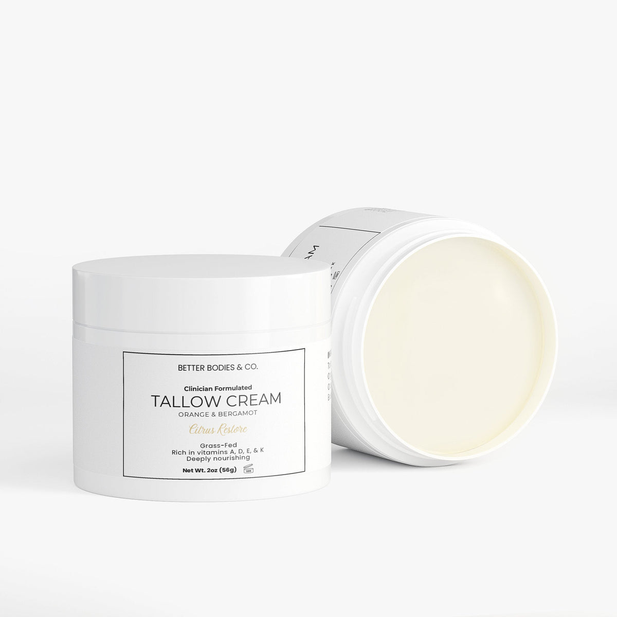 Tallow Cream Orange & Bergamot