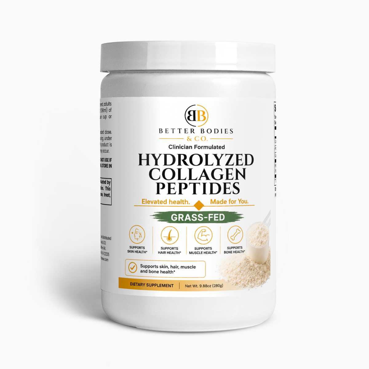 Grass-Fed Hydrolyzed Collagen Peptides