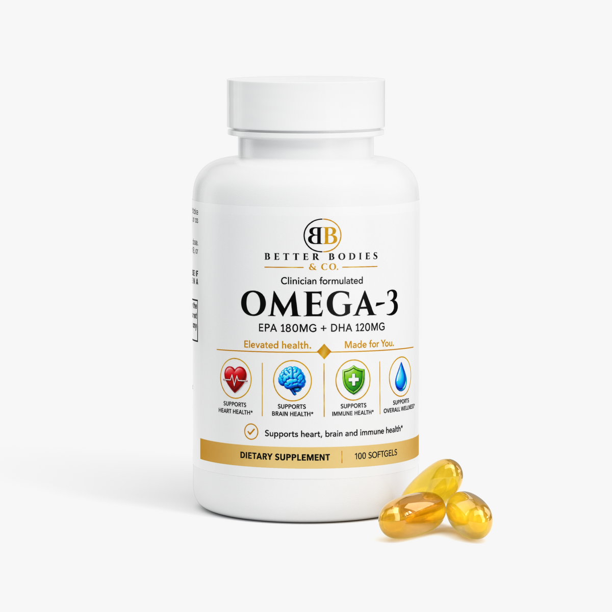 Omega-3 EPA 180mg + DHA 120mg