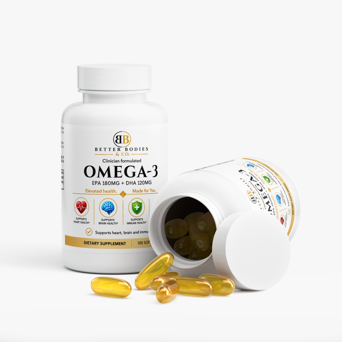 Omega-3 EPA 180mg + DHA 120mg