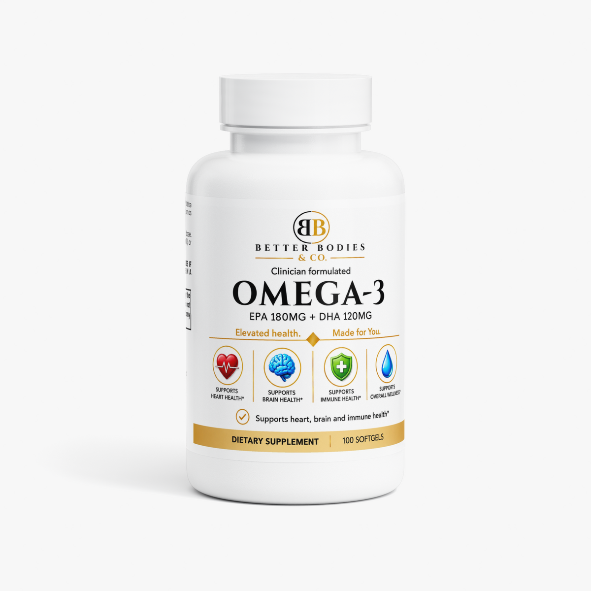Omega-3 EPA 180mg + DHA 120mg