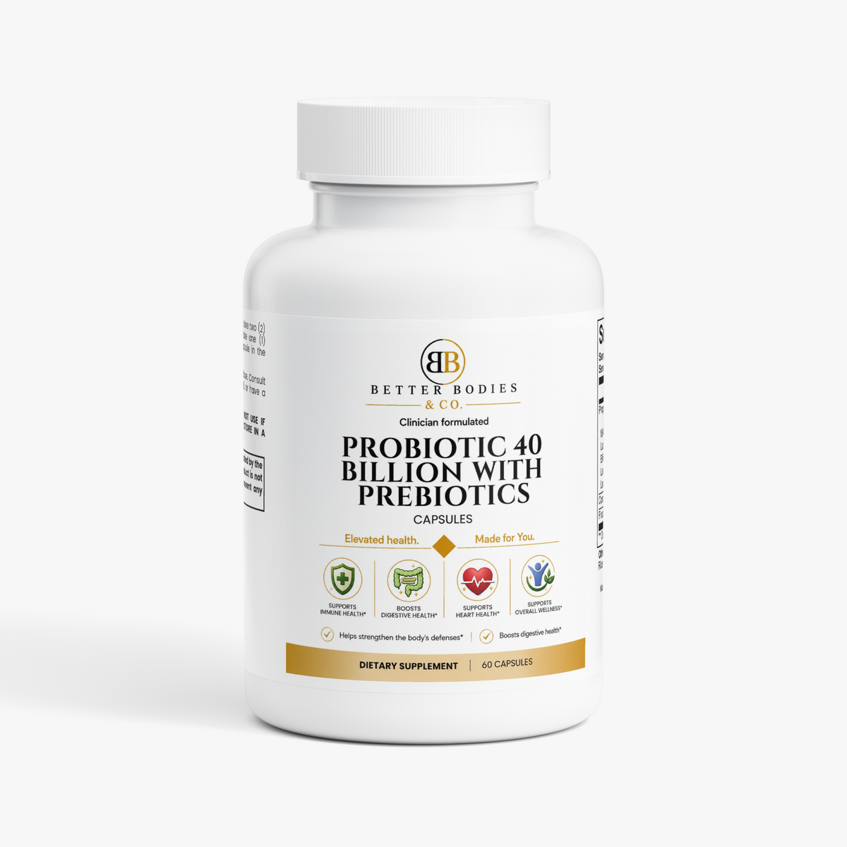 Probiotic 40 Billion with Prebiotics