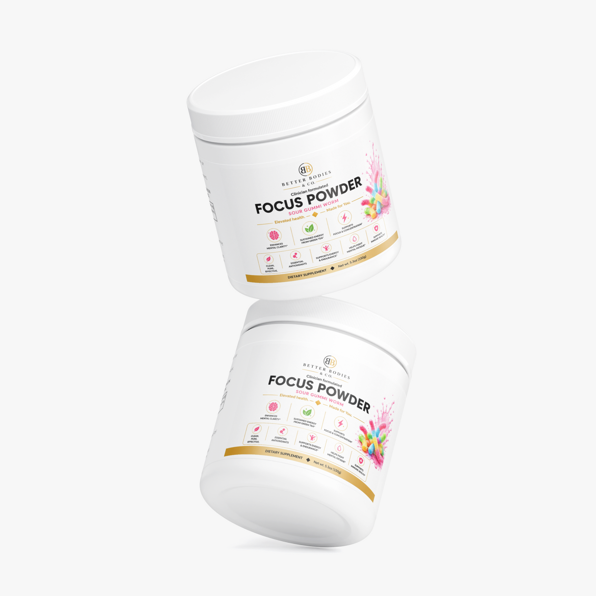 Focus Powder (Sour Gummi Worm)
