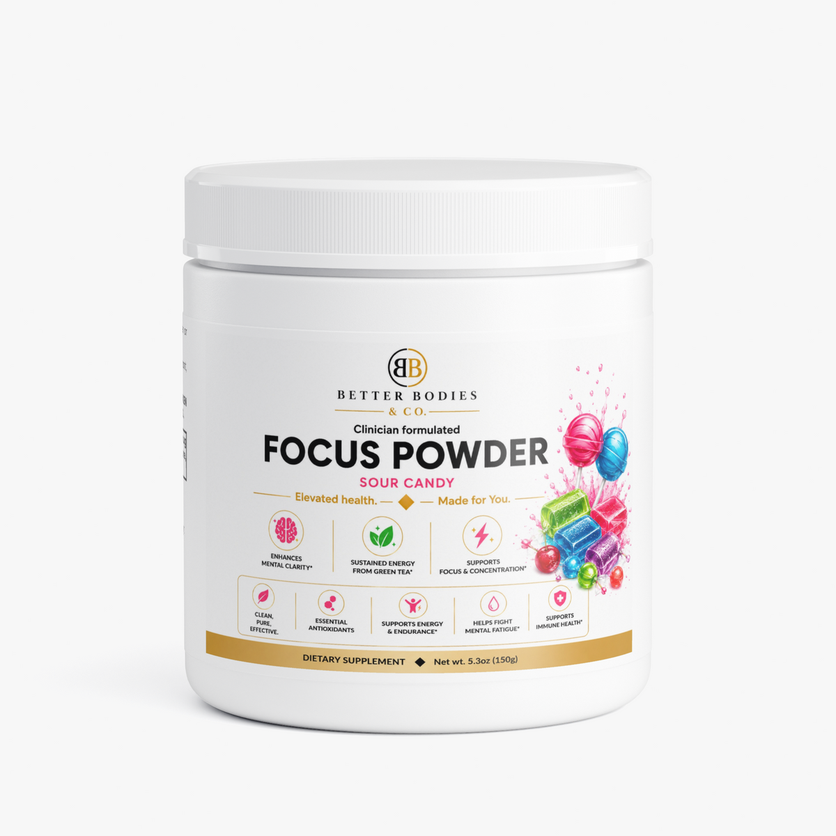 Focus Powder (Sour Candy)