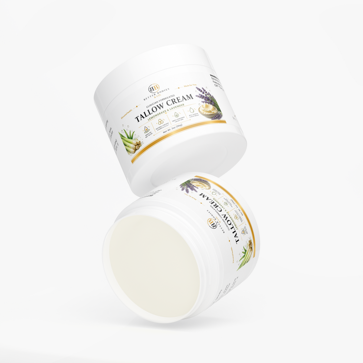 Tallow Cream Lemongrass & Lavender