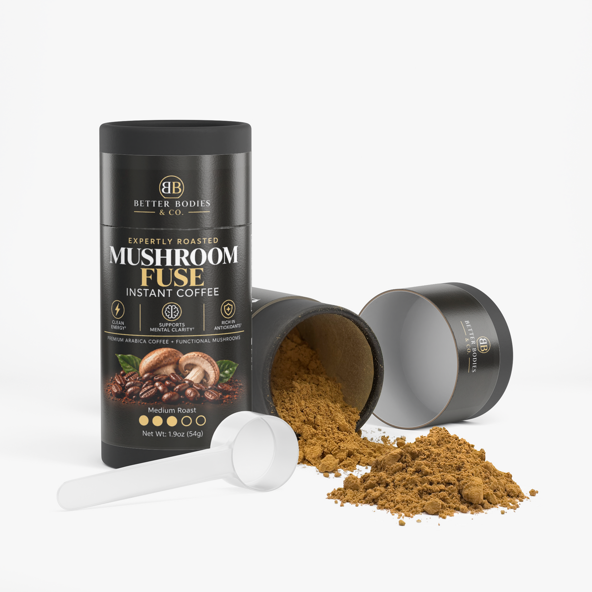 Mushroom Fuse Instant Coffee (Medium Roast)
