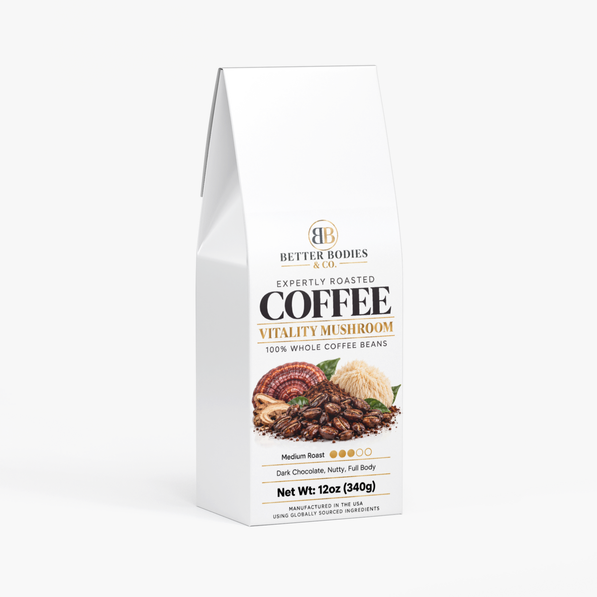 Vitality Mushroom Coffee (Medium Roast)