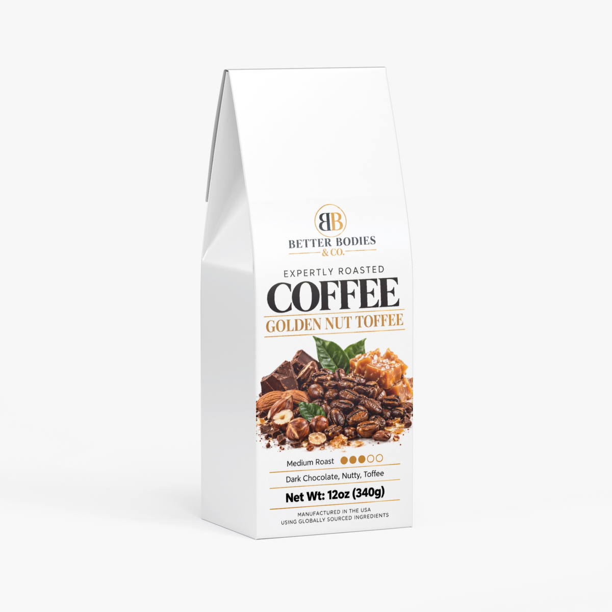 Golden Nut Toffee Coffee (Medium Roast)