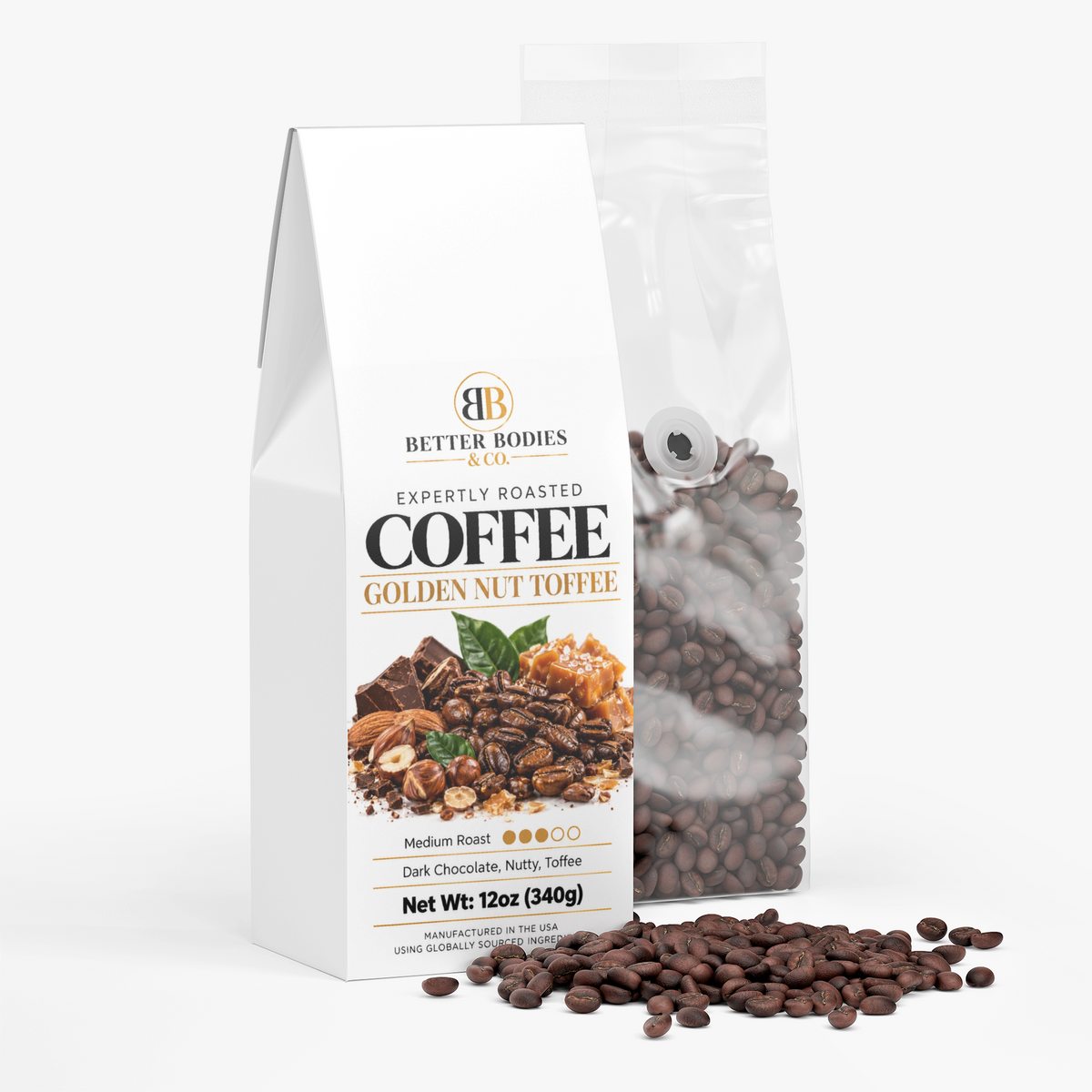 Golden Nut Toffee Coffee (Medium Roast)