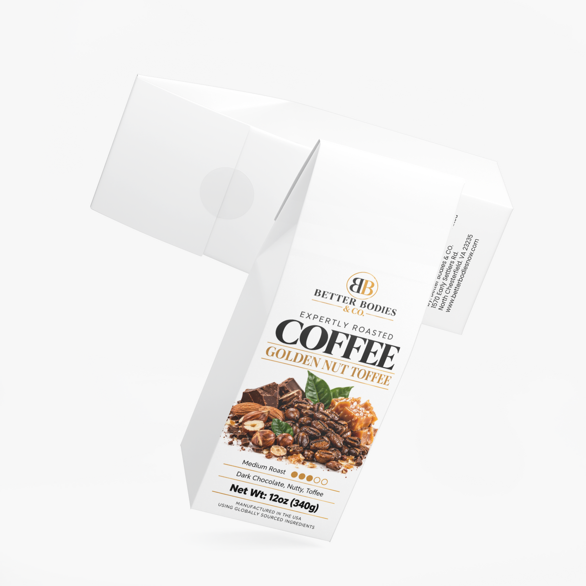 Golden Nut Toffee Coffee (Medium Roast)