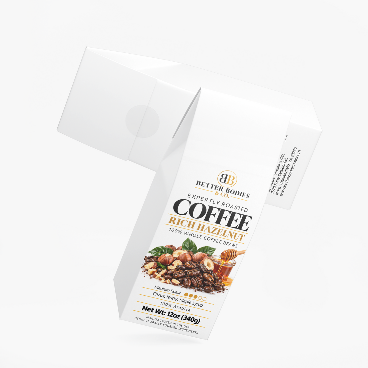 Rich Hazelnut Coffee (Medium Roast)